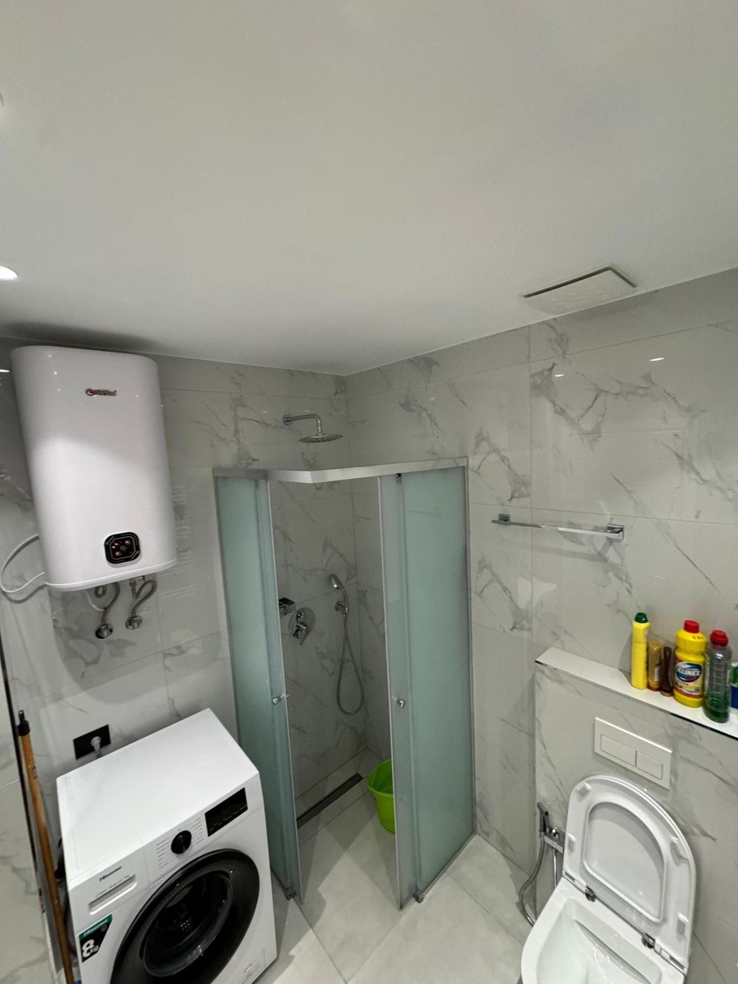 Alpha Lux Apartment Sarande Bagian luar foto